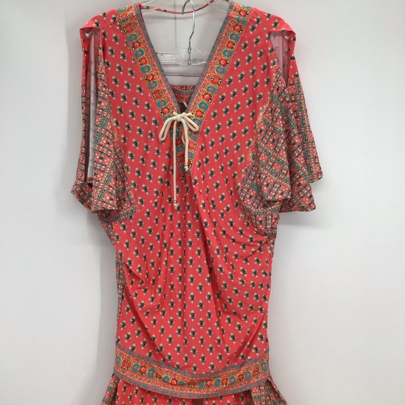 Nanette Lepore Swim NWT 2-Piece Set Cover Tunic & Pants Multicolored Size Large - Picture 3 of 13